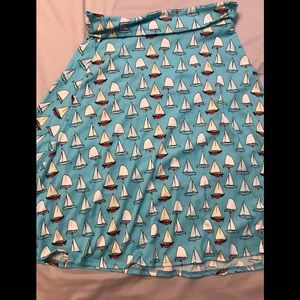 LulaRoe Azure Skirt